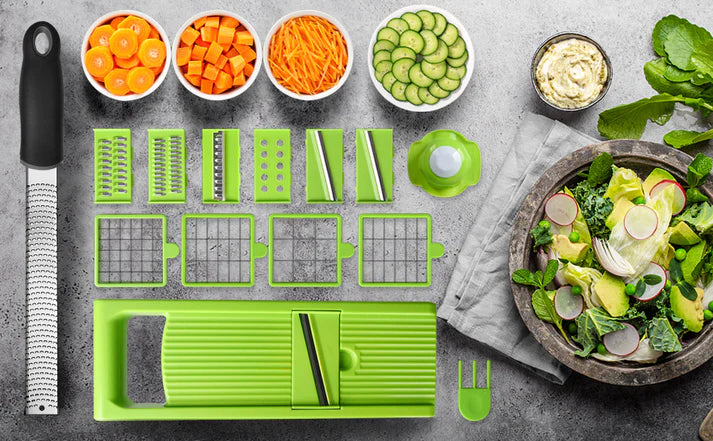 Découpeuse Légumes Multifonctions 10 en 1🥕🍽️
