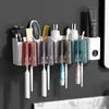 Porte brosse Murale de luxe avec distributeur de pâte
